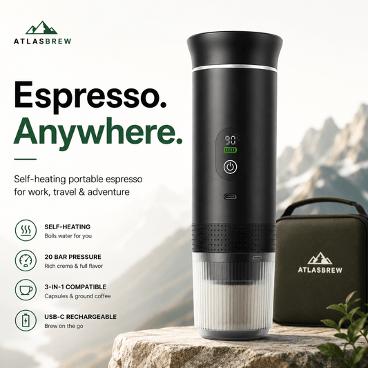 AtlasBrew™ Portable Espresso Maker