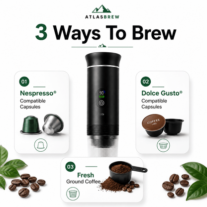 AtlasBrew™ Portable Espresso Maker